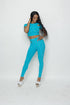 Jenny's Pants Set Aqua