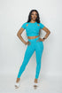 Jenny's Pants Set Aqua